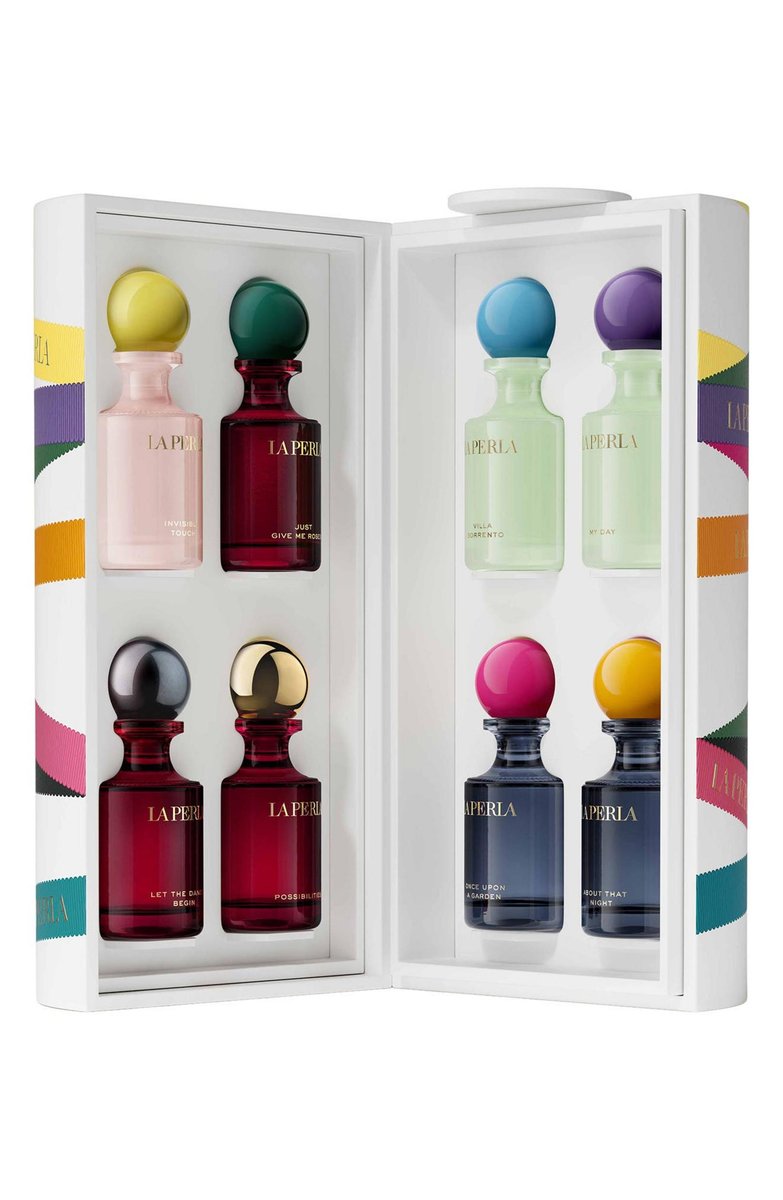 Set, La Perla, Collection Discovery, Eau De Parfum, For Women, 8 pcs ...