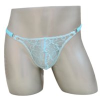 Sexy Męskie Stringi Koronkowe Przeźroczyste - rozmiar Uniwersalny HARD STYLE