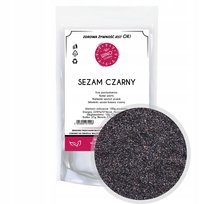 sezam czarny do sushi niełuskany - 500g ziarna sezamu Winoszarnia
