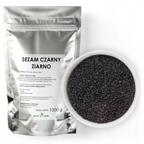 Sezam Czarny Łuskany Ziarno Do Sushi 1Kg