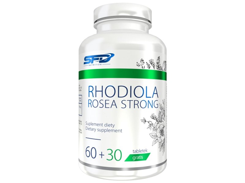 SFD, Adapto Rhodiola Rosea Strong, 90 tabletek
