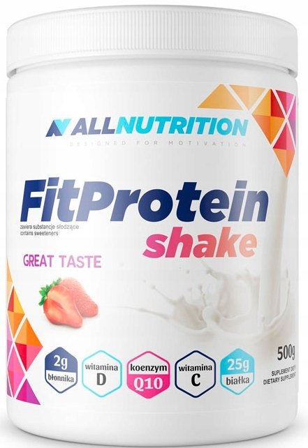 Фото - Інше спортивне харчування AllNutrition Sfd  Fit Protein Shake Białko 500 G 