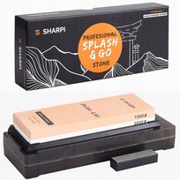 SHARPI Ostrzałka do noży - Kamień wodny Splash & Go 1000/3000 Sharpi