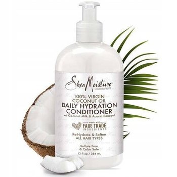 Shea Moisture 100% Virgin Coconut Oil Daily Hydration Conditioner, Odżywka do włosów, 384ml - Inna marka
