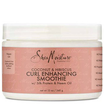 Shea Moisture, Coconut & Hibiscus Curl Enhancing Smoothie, 340g - Shea Moisture