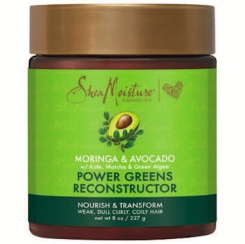 Shea Moisture Moringa & Avocado Power Greens Reconstructor, Odżywka do włosów, 237ml - Shea Moisture