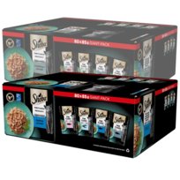 Sheba Fine Flakes Delicacy 160x85g Rybne Smaki Mokra Karma Dla Dorosłych Kotów w Galaretce