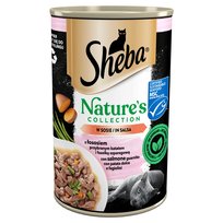 Sheba Nature's Mokra karma dla kota z łososiem w sosie puszka 400 g