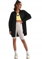 SHEIN CZARNA DAMSKA KOSZULA CASUAL BASIC 40/42 VUC Shein