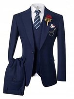 SHEIN GARNITUR MĘSKI GRANATOWY ELEGANCKI L 11JA Shein