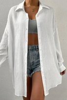 SHEIN KOSZULA BIAŁA KLASYCZNA NA CO DZIEŃ 36 1VTD Shein