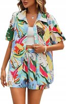 SHEIN KOSZULA DAMSKA WIELOKOLOROWA NA LATO 40/42 1Ł9B Shein