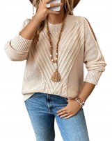 SHEIN PLUS SIZE SWETER ODKRYTE RAMIONA 46 1ŁJI Shein