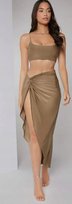 SHEIN SPÓDNICA BEŻOWA MINI KLASYCZNA BASIC 38 VBE Shein