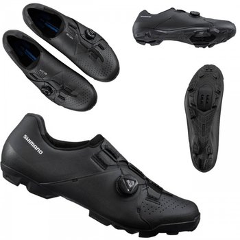 Shimano, Buty sportowe, SHIMANO MTB XC3 SH, XC300 czarne, rozmiar 46 - Shimano