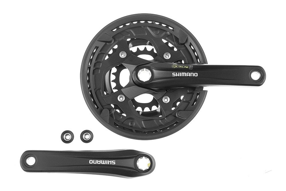Shimano, Korba, 175 FCM-4010 Alivio, octalink,48x36x26cm, czarny