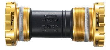 Shimano, Miski-łożyska suportu, BSA SM-BB80 68mm-73mm, złoty - Shimano