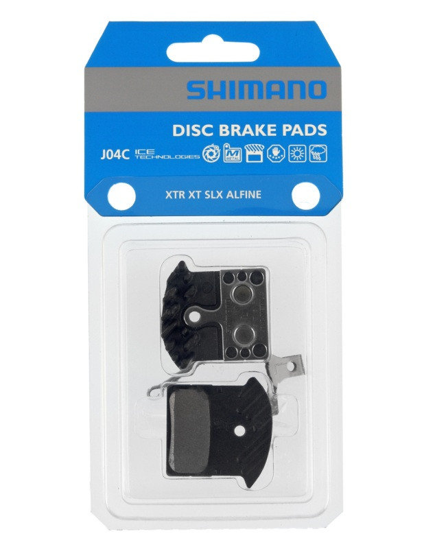 SHIMANO OKŁADZINY HAMULCOWE J04C METALICZNE Z RADIATOREM