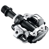 Shimano, Pedały aluminiowe SPD M540 + bloki, czarny Shimano