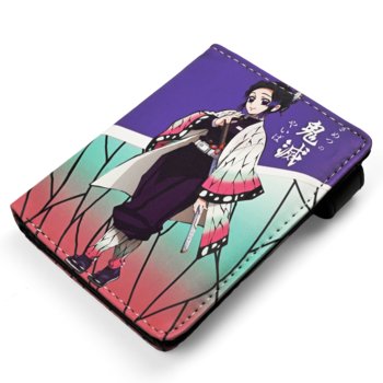 Shinobu Kocho | 13 cm | Eko-Skóra | Portfel | Demon Slayer - Inna marka