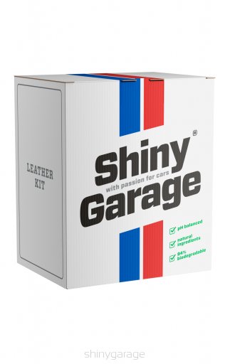 Zdjęcia - Chemia samochodowa Garage Shiny  Zestaw Leather Cleaner Soft 