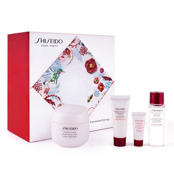 Shiseido, Essential Energy, zestaw kosmetyków, 4 szt - Shiseido