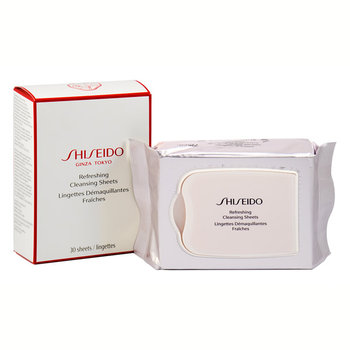 Shiseido, Ginza Tokyo, odświeżające chusteczki do demakijażu, 30 szt. - Shiseido