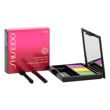 Shiseido, Luminizing Satin Eye Color Trio, potrójny cień do powiek YE 406 Tropicalia, 3 g - Shiseido