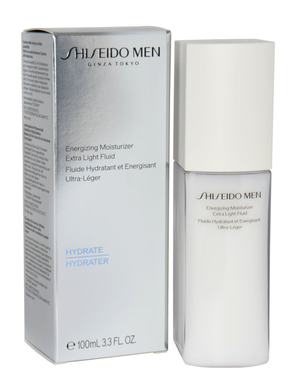 Shiseido, Men Energizing Moisturizer Fluid, Krem do twarzy, 100 ml ...