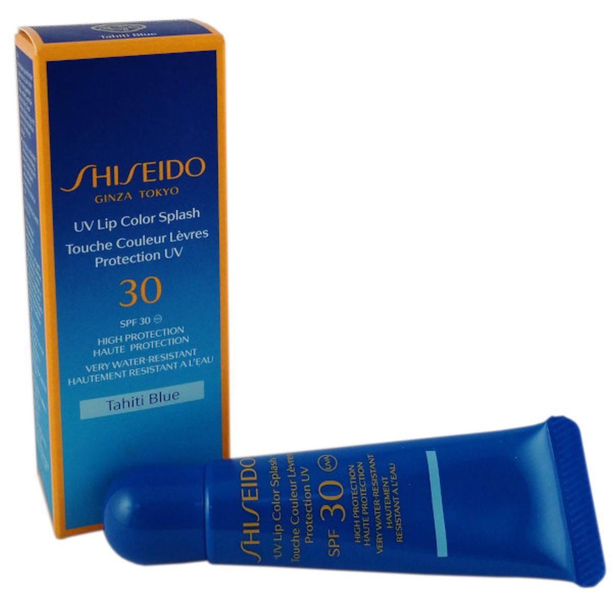 Shiseido, Sun UV Lip Color Splash, ochronny balsam do ust Tahiti Blue
