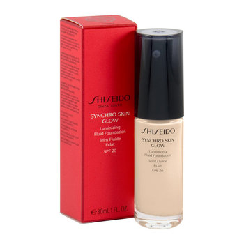 Shiseido, Synchro Skin Glow, rozświetlający podkład do twarzy 3 Golden, SPF 20, 30 ml - Shiseido