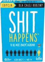Shit Happens edycja rodzinna, gra imprezowa, Goliath Games