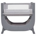 Shnuggle Łóżeczko Dostawne Air Lite Bedside Crib Grey&nbsp;-&nbsp;Inna marka
