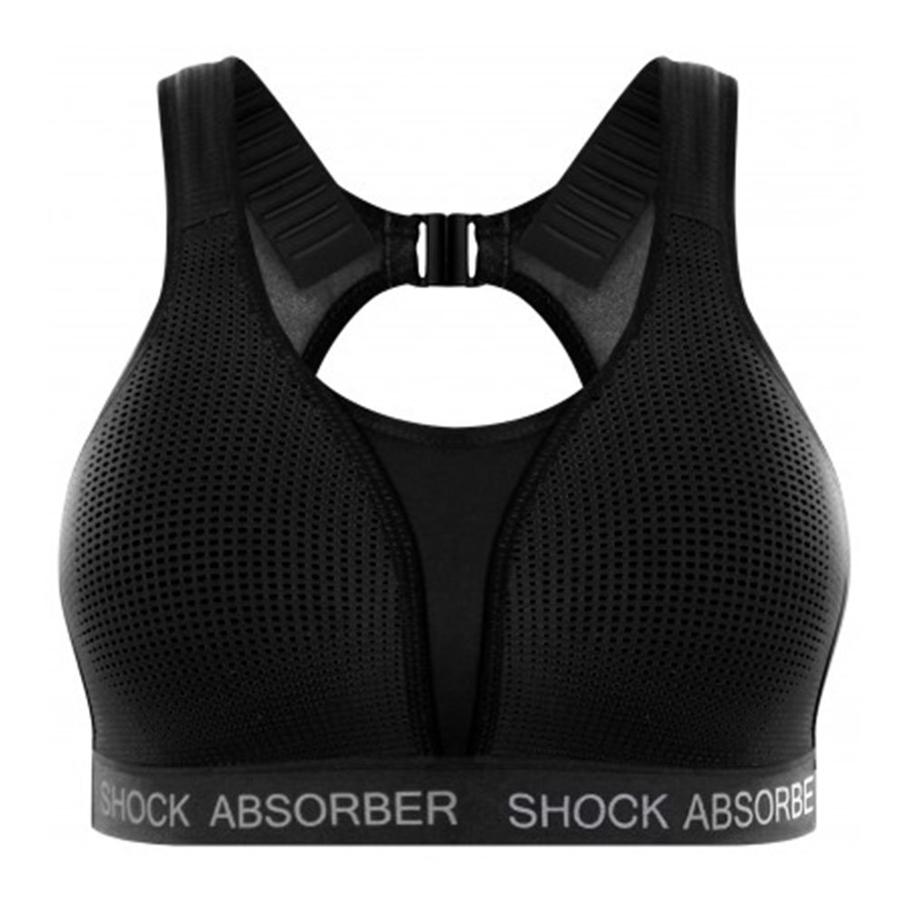 Shock Absorber, Biustonosz sportowy, Ultimate Run Bra Padded (06S7BSV), czarny, rozmiar 34DD