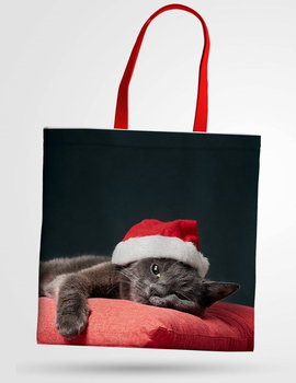 Shopper świąteczny kot - 5made