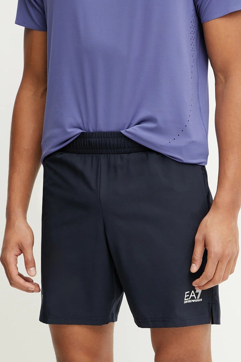 EA7 shorts tennis e padel uomo ea7 7m000169 af14581 ub102 armani blue