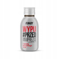 Shot Wypij przed Imprezą 100 ml FUNADY kurkumina witaminy glukoza Inna marka