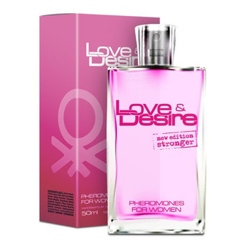 SHS, Love & Desire, feromony dla kobiet, 50 ml - SHS