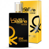SHS, Love & Desire Gold, feromony dla kobiet, 100 ml
