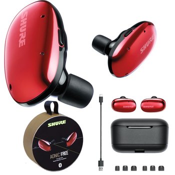 Shure Aonic Free Red Tws Słuchawki Dokanałowe - Shure