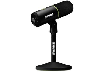 Shure MV6 – Kardioidalny, mikrofon dynamiczny, USB-C dla graczy i streamerów - Shure