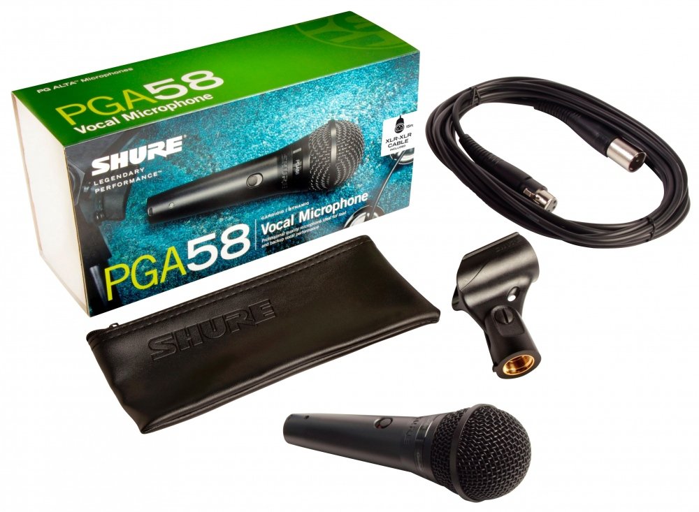 Shure Program 'Shure Pga58-Xlr-E - Mikrofon Dynamiczny Xlr-Xlr Shure Pga58-Xlr-E ...