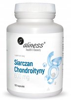Siarczan Chondroityny 600 mg suplement diety 100 kapsułek || Aliness