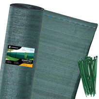 Siatka cieniująca SPRINGOS, zielona, 1,2x25 m 