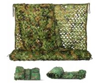 SIATKA MASKUJĄCA WOJSKOWA OGRÓD KAMUFLAŻ 3x4m