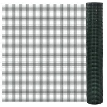 Siatka ogrodzeniowa 1x25m PVC leśna zieleń - Zakito Europe