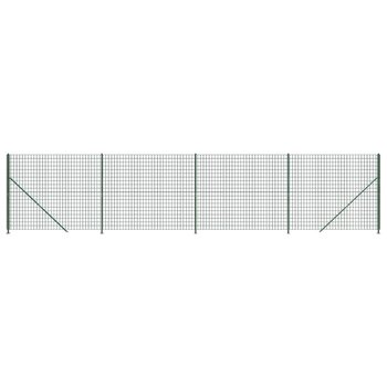 Siatka ogrodzeniowa 2,2x10m zielona PVC galwanizow - Zakito Europe