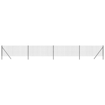 Siatka ogrodzeniowa PVC antracyt 100x75 mm 1x10m - Zakito Europe