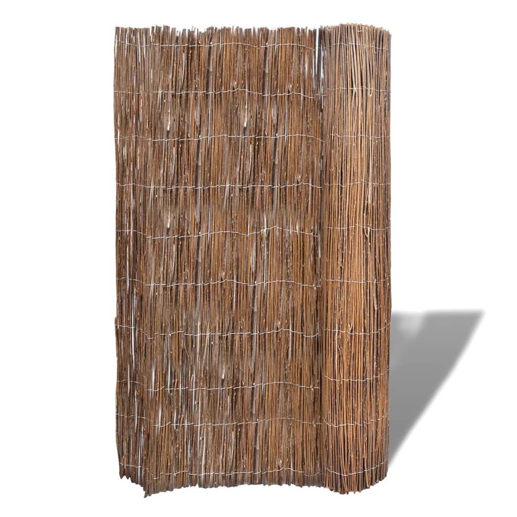 Siatka ogrodzeniowa VIDAXL, brązowa, 1x3 m