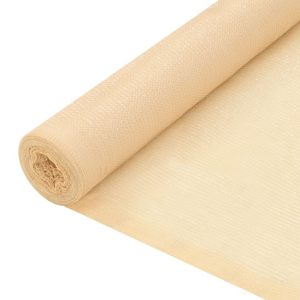 Siatka osłaniająca VIDAXL, beżowa, 1,5x50 m